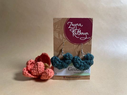 Crochet Earrings | Grounded Collection | Piece 5 of 8